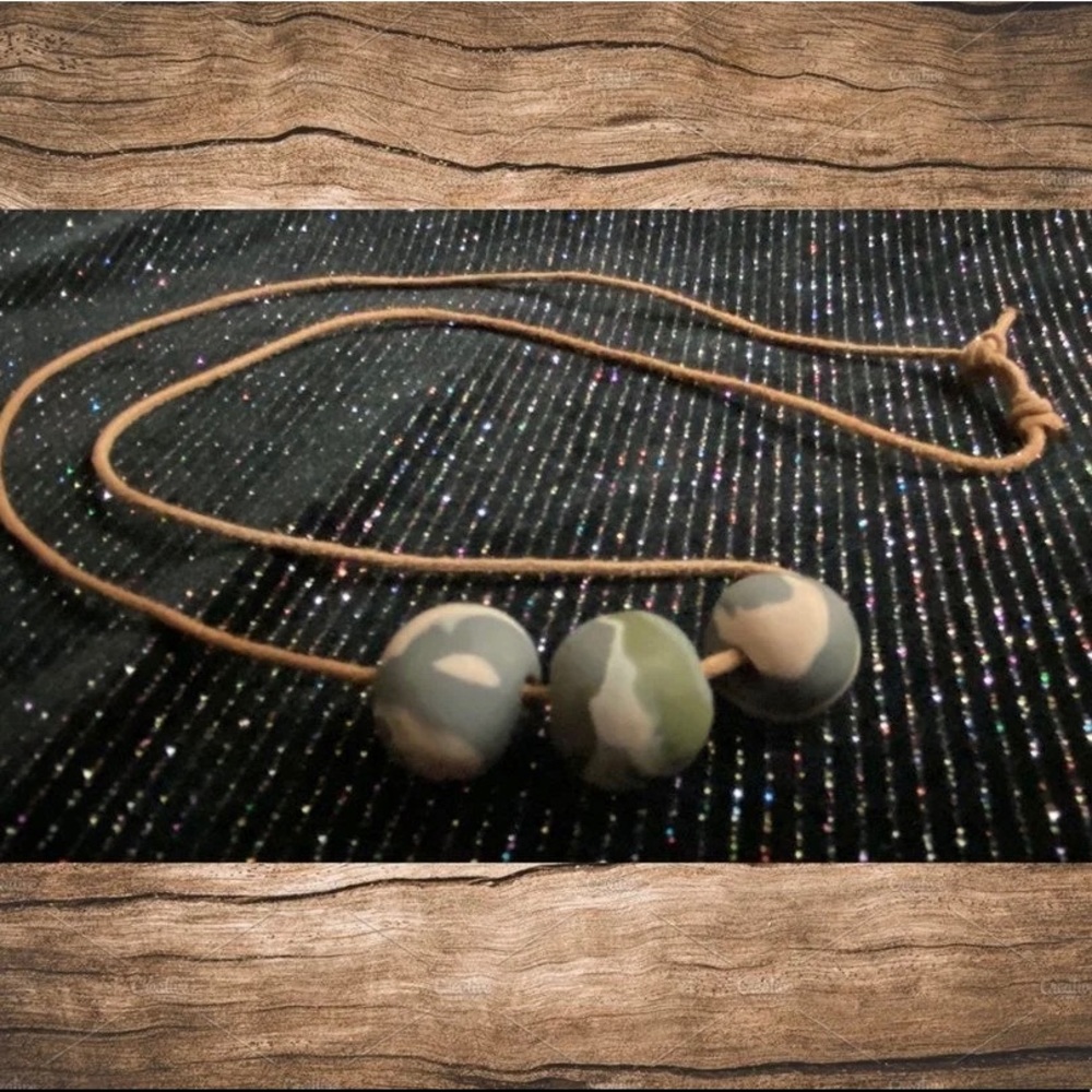 Clay Bead Necklace